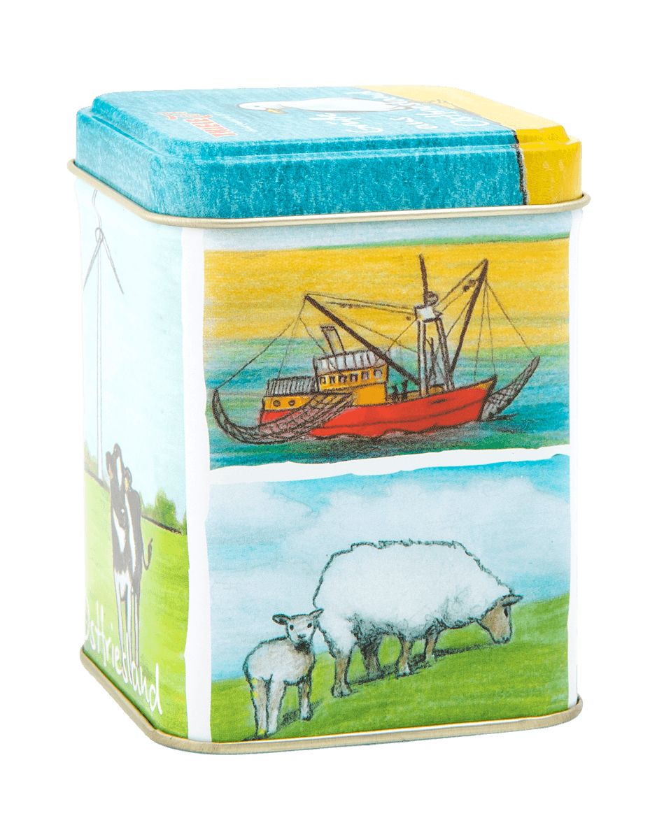 Teedose Grüße aus Ostfriesland