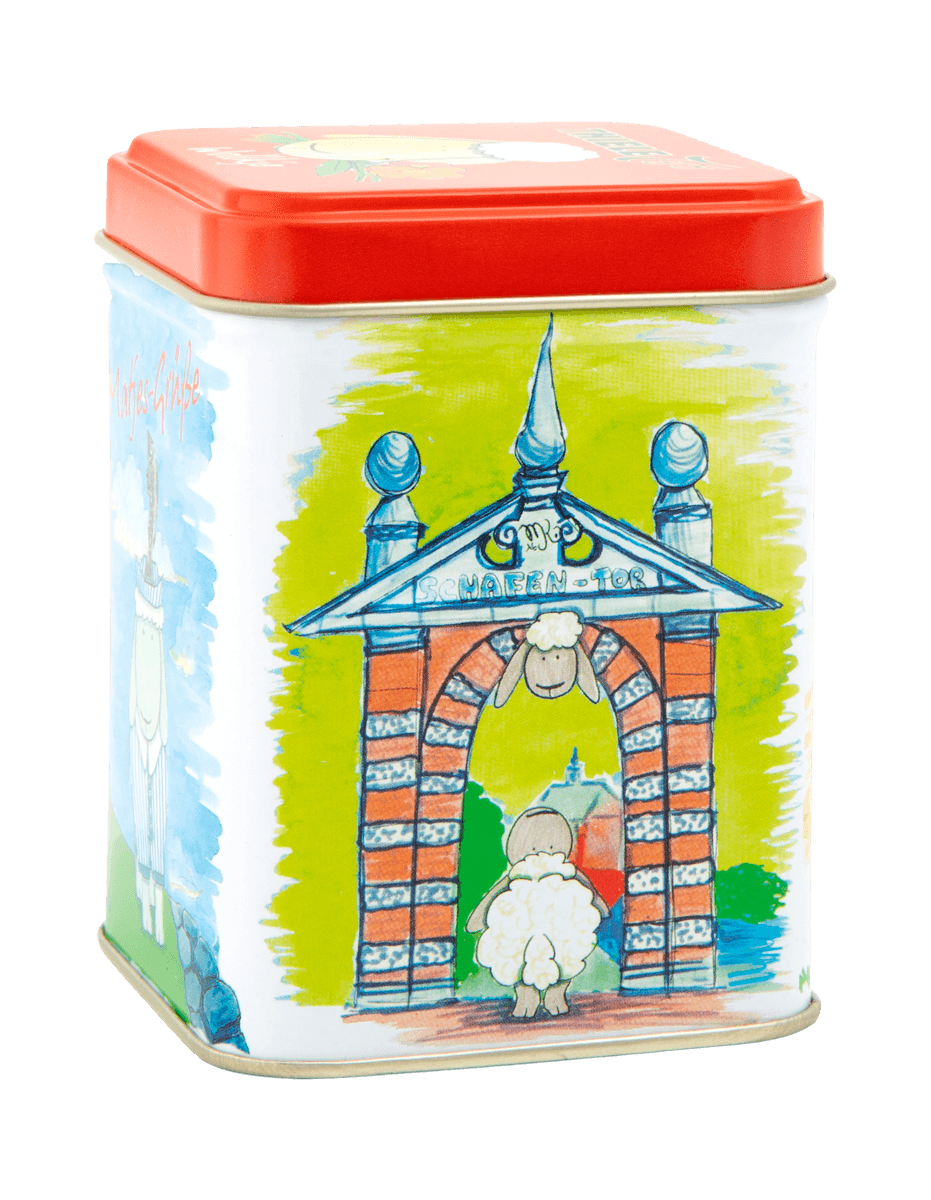 Teedose Wollkje 100g gefüllt